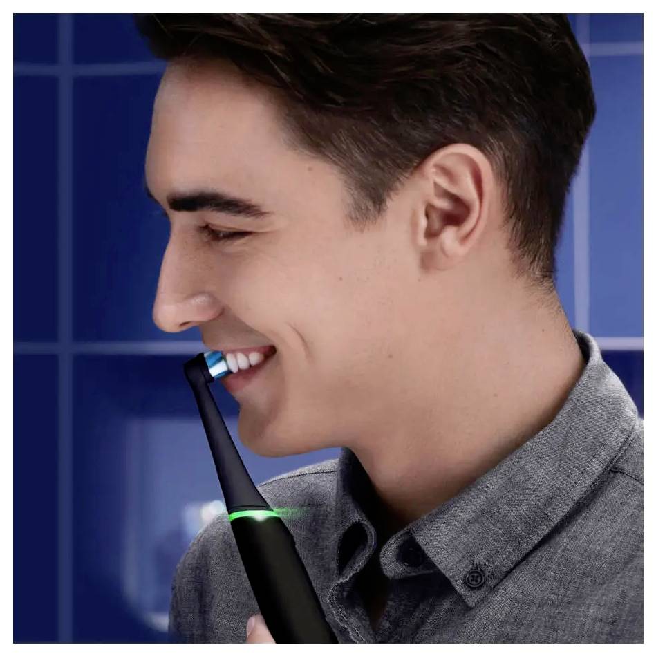 Braun Oral-B iO Series 6 Elektrische Zah 448853 Elektrische Zahnbürste Schwarz, Rose