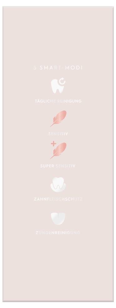 Braun Oral-B iO Series 6 Pink Sand 445197 Elektrische Zahnbürste Pink, Weiß