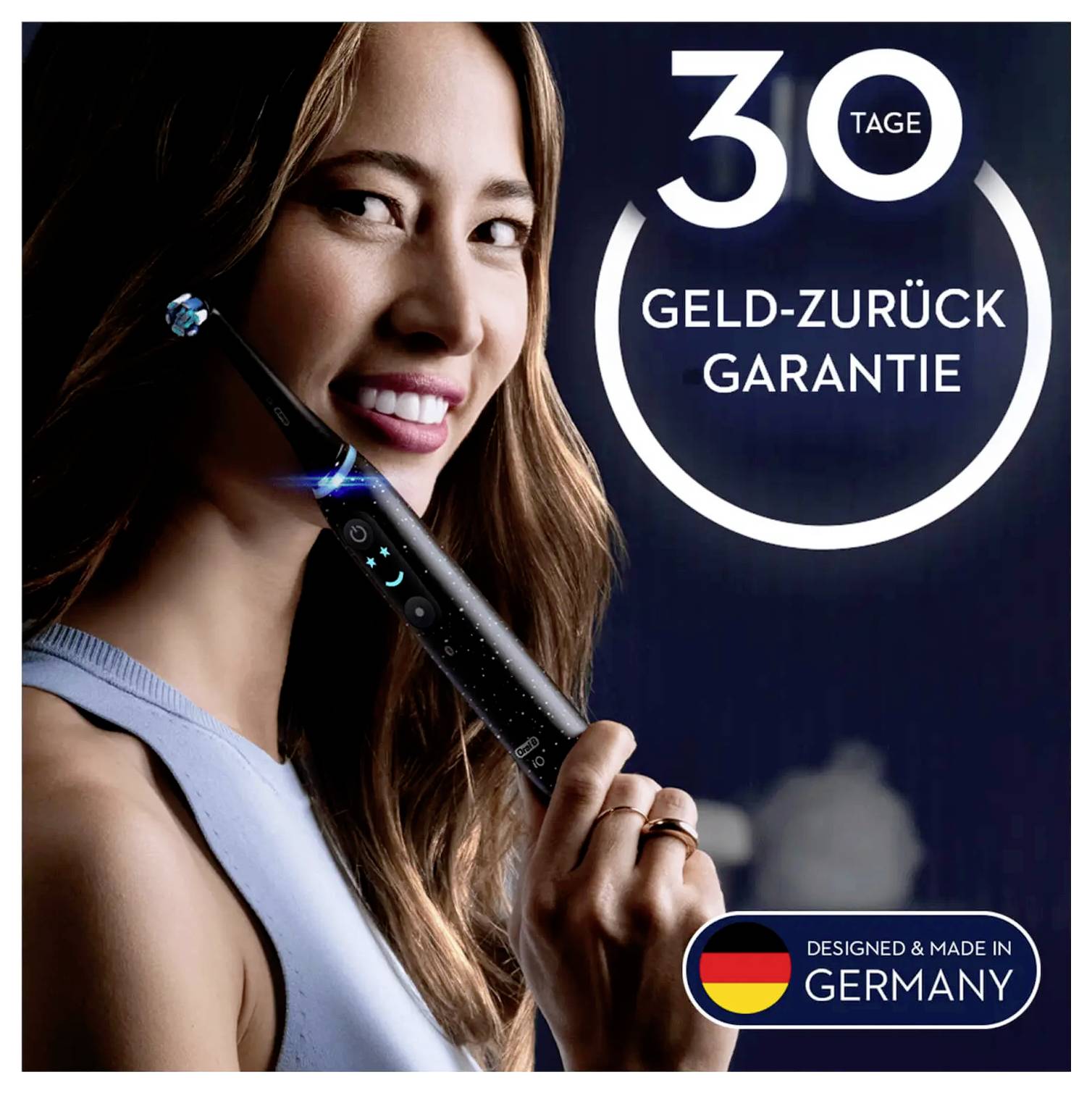 Oral-B Braun iO Series 10 Black Onyx Lux 8006540812068 Elektrische Zahnbürste Schwarz