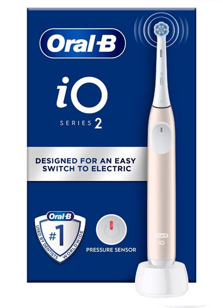 Oral-B Braun Oral-B iO Series 2 Calm Pink 8700216615242 Elektrische Zahnbürste Pink