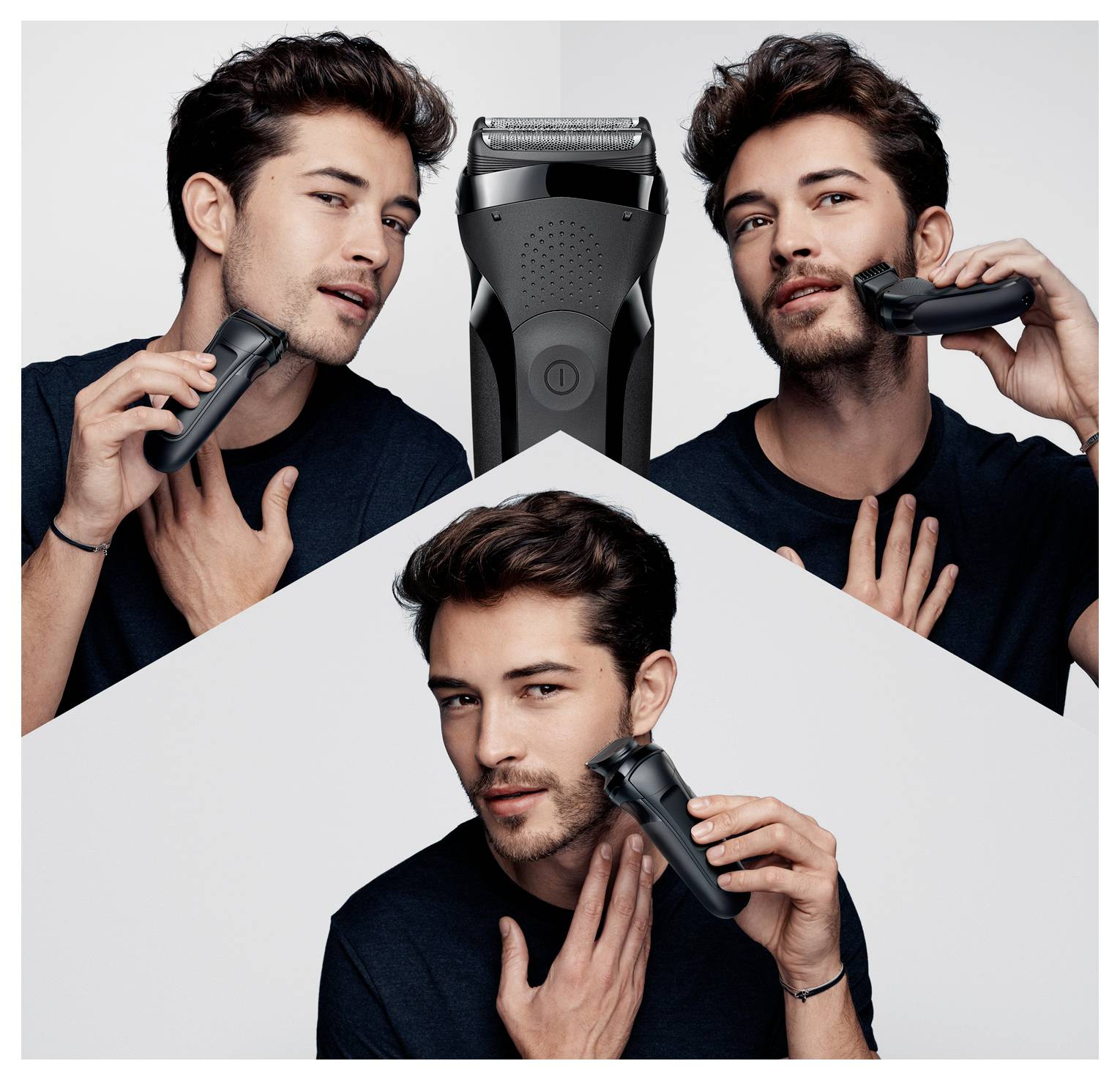 Braun Braun Rasierer Series 3 300BT Rasierer abwaschbar Schwarz