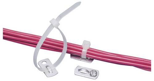 Panduit Cable Tie Mount Kabelbindersockel schraubbar, nieten MBMS-S10-CY Bündel-Ø-Bereich 127 mm