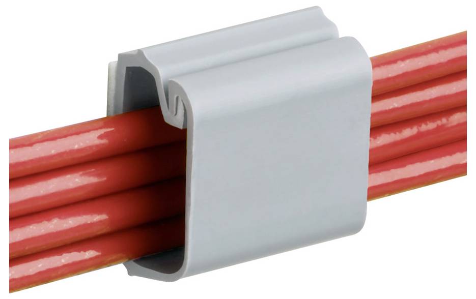 Panduit Latching Wire Clip Kabelhalter kleben LC5-A-C8 Grau