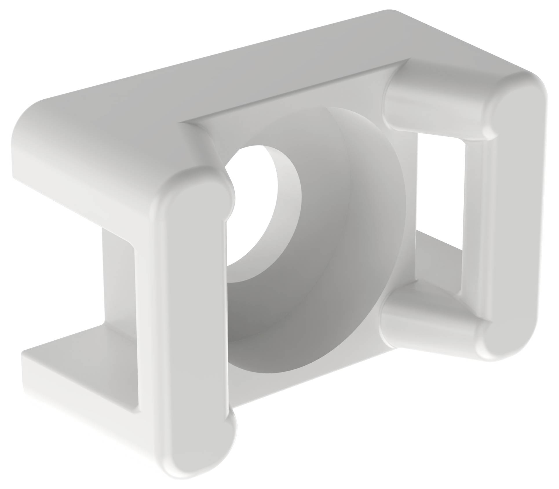 Panduit Cable Tie Mount Kabelbindersockel schraubbar, nieten TM2S6-C Bündel-Ø-Bereich 127mm (max) Farblos