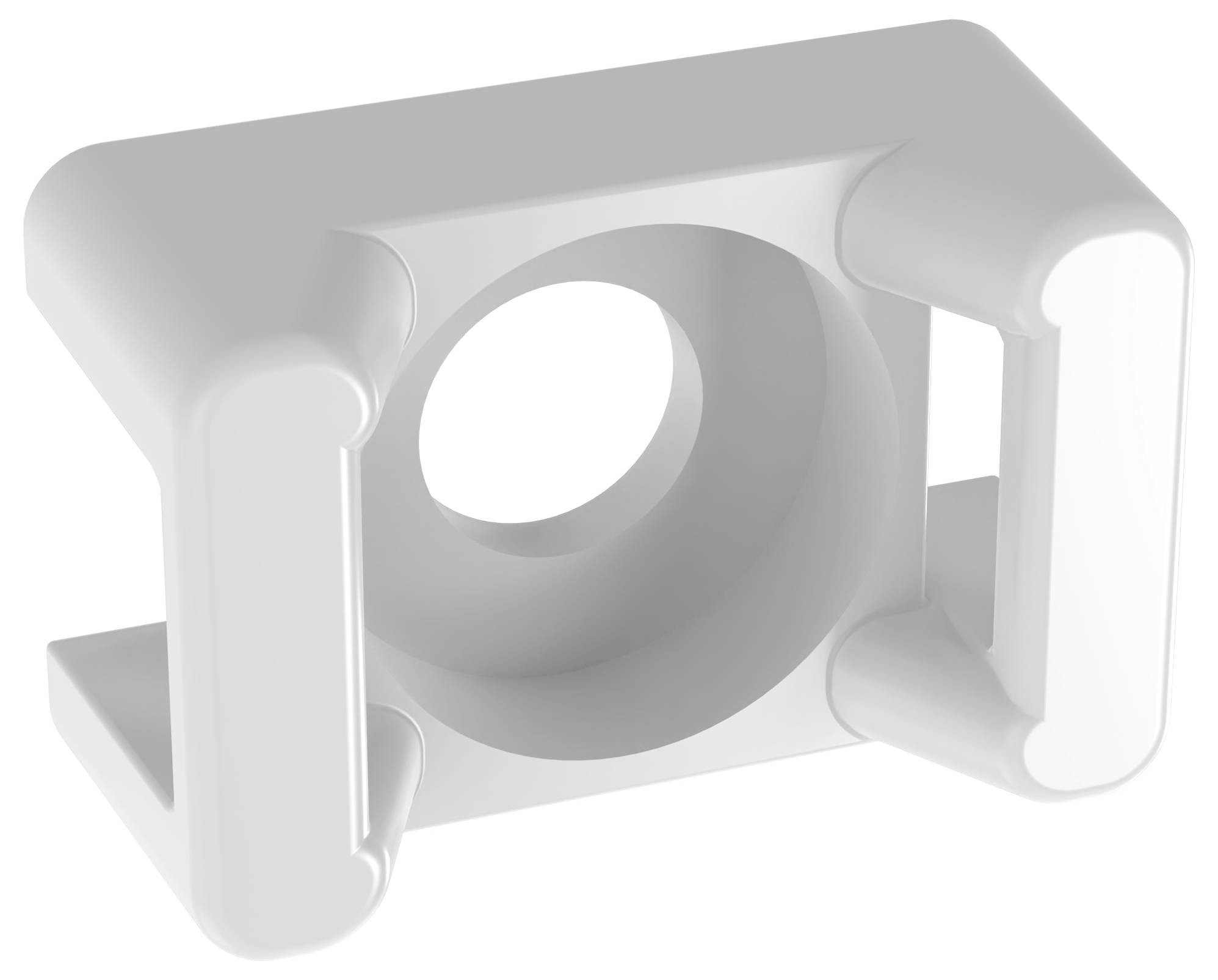 Panduit Cable Tie Mount Kabelbindersockel schraubbar, nieten TM2S6-C Bündel-Ø-Bereich 127mm (max) Farblos