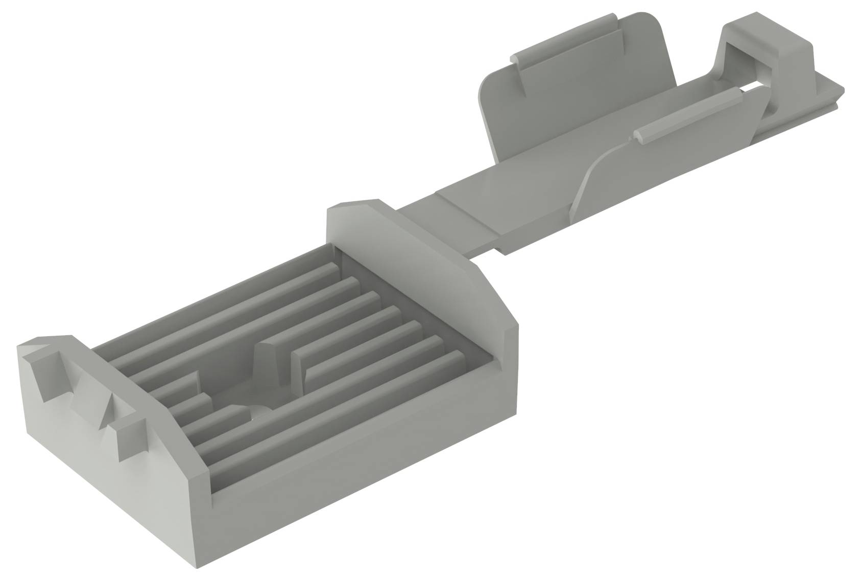 Panduit Latching Flat Cable Mount Kabelhalter kleben FCM1-A-C14 Grau