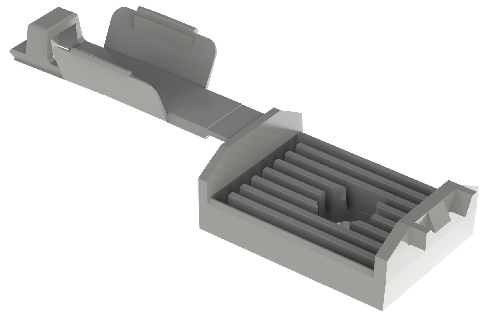 Panduit Latching Flat Cable Mount Kabelhalter kleben FCM1-A-C14 Grau