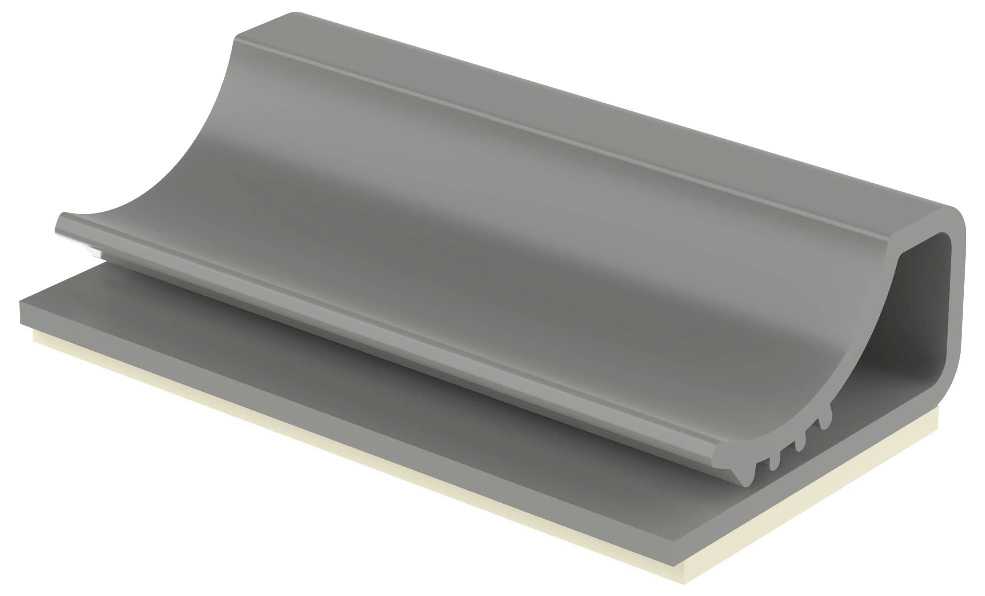 Panduit Flat Cable Mount Kabelhalter kleben FCC-A-C8 Grau