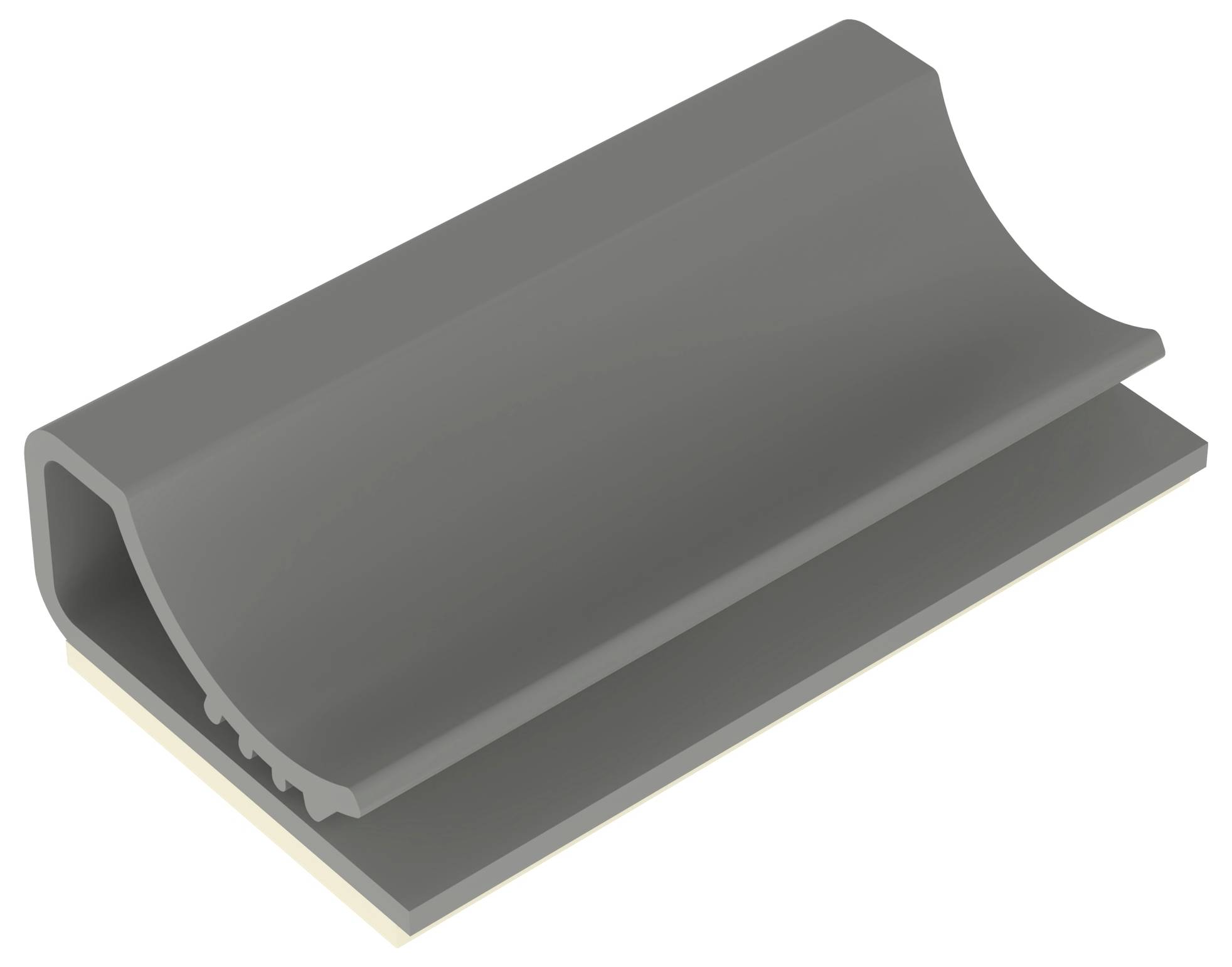 Panduit Flat Cable Mount Kabelhalter kleben FCC-A-C8 Grau