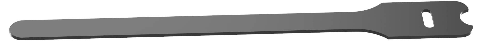 Panduit HLT3I-X0 Hook & Loop Cable Tie Kabelbinder 305mm 2.5mm Schwarz 1St.