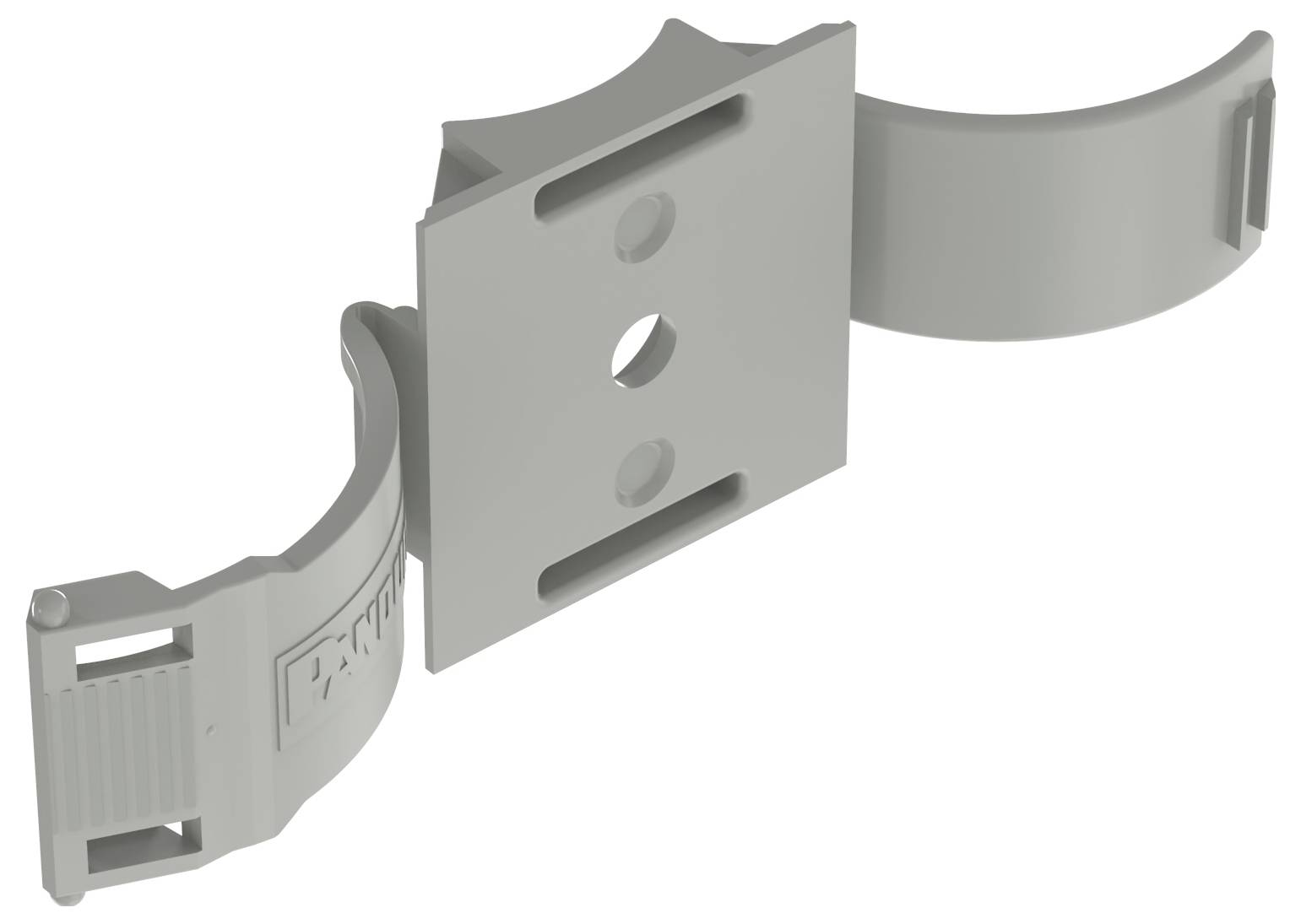 Panduit Adjustable & Releasable Clamp Kabelhalter schraubbar ARC.68-S6-C14 Grau