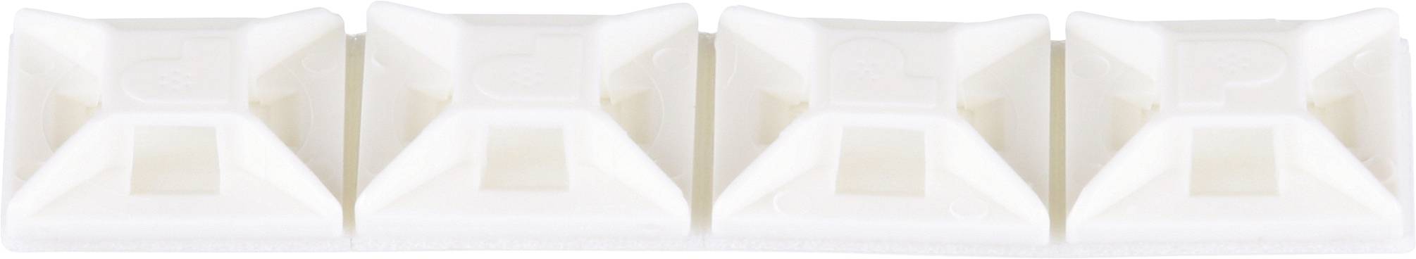 Panduit Cable Tie Mount Kabelbindersockel selbstklebend ABM1M-AT-C Bündel-Ø-Bereich 51mm (max) Weiß