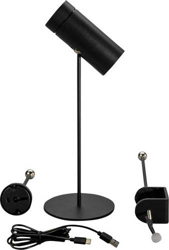 Konstsmide 7844-750 Multi LED-Akku-Tischlampe Schwarz