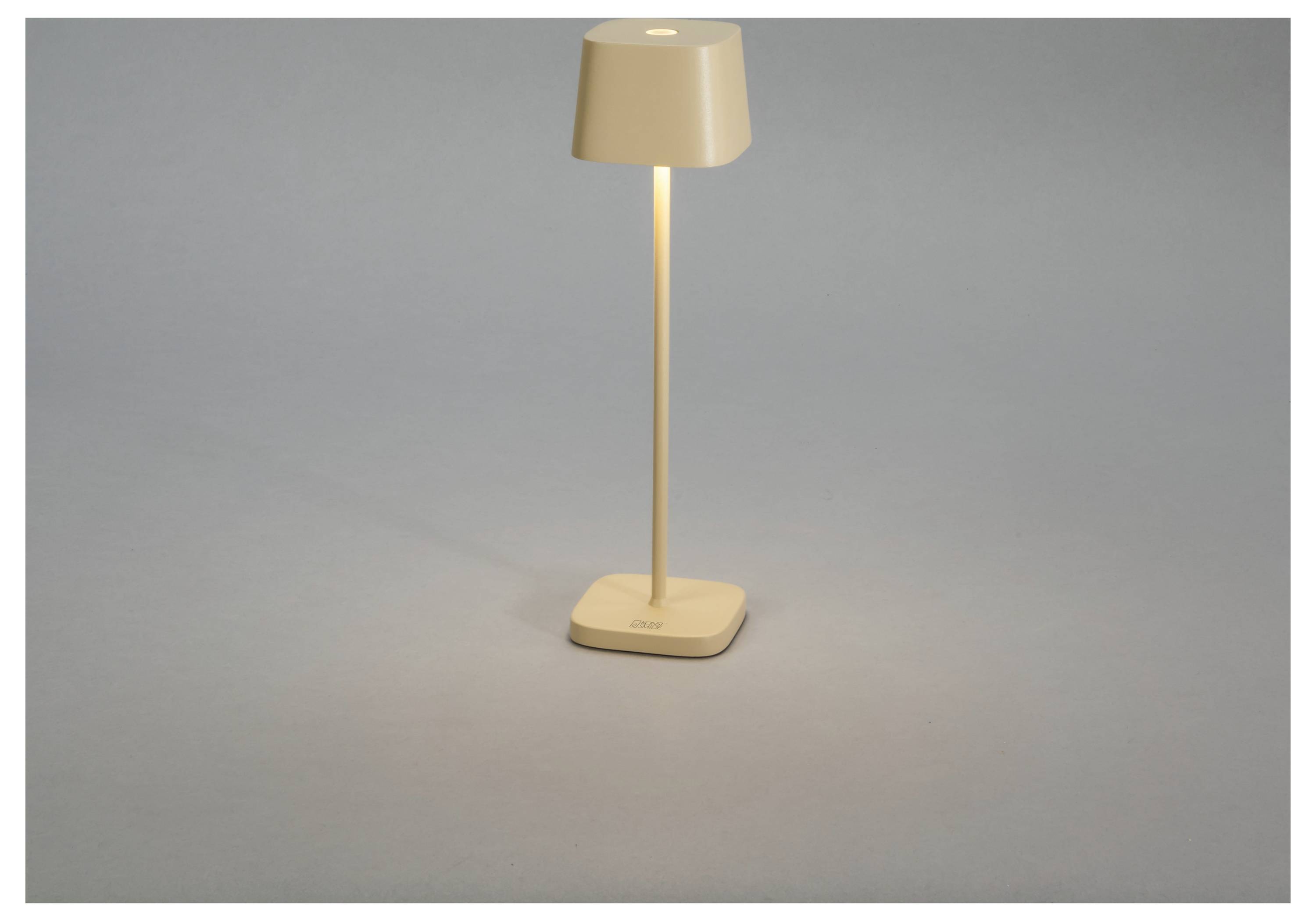 Konstsmide 7829-330 Capri LED-Akku-Tischlampe 2.2W Warmweiß Sand