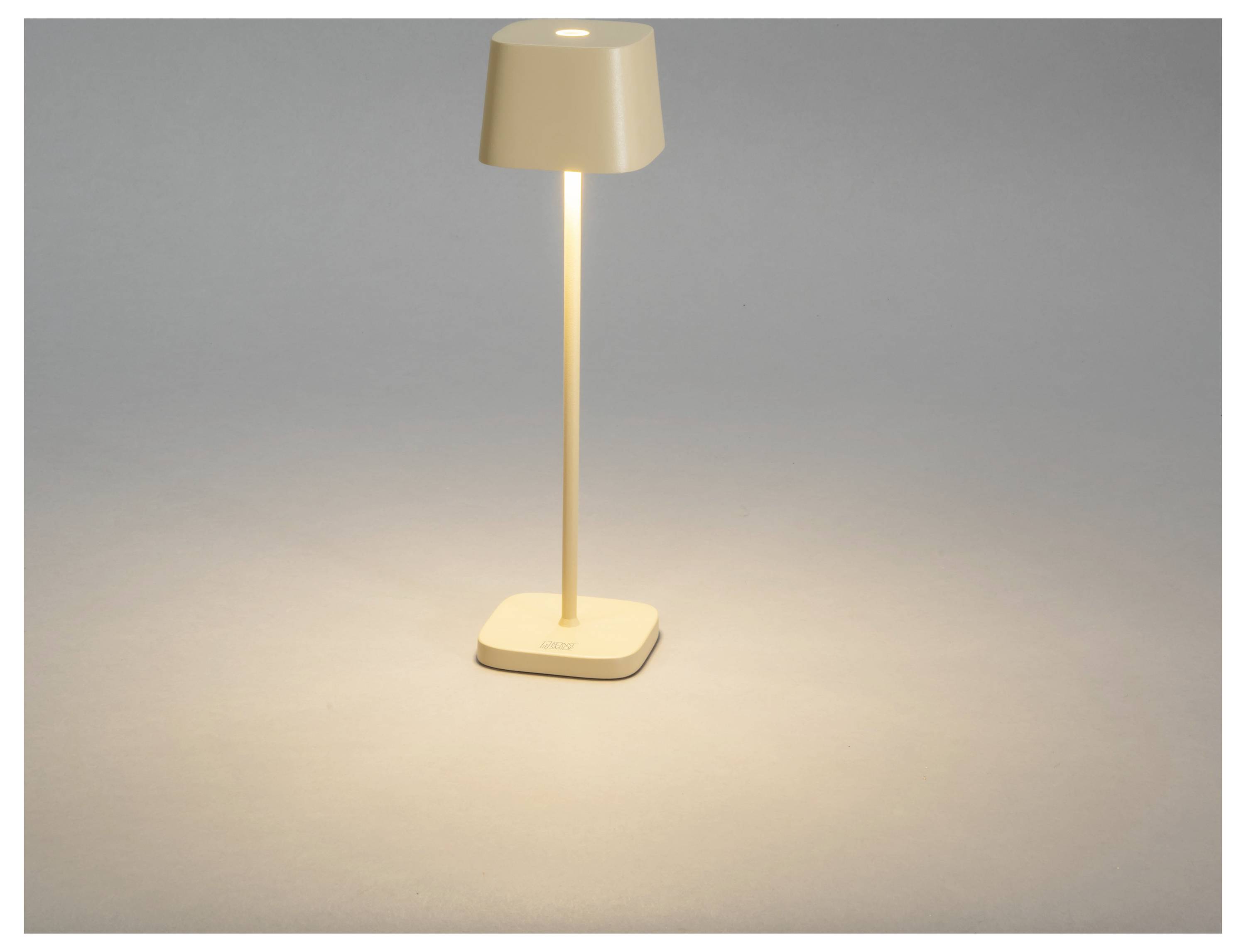 Konstsmide 7829-330 Capri LED-Akku-Tischlampe 2.2W Warmweiß Sand