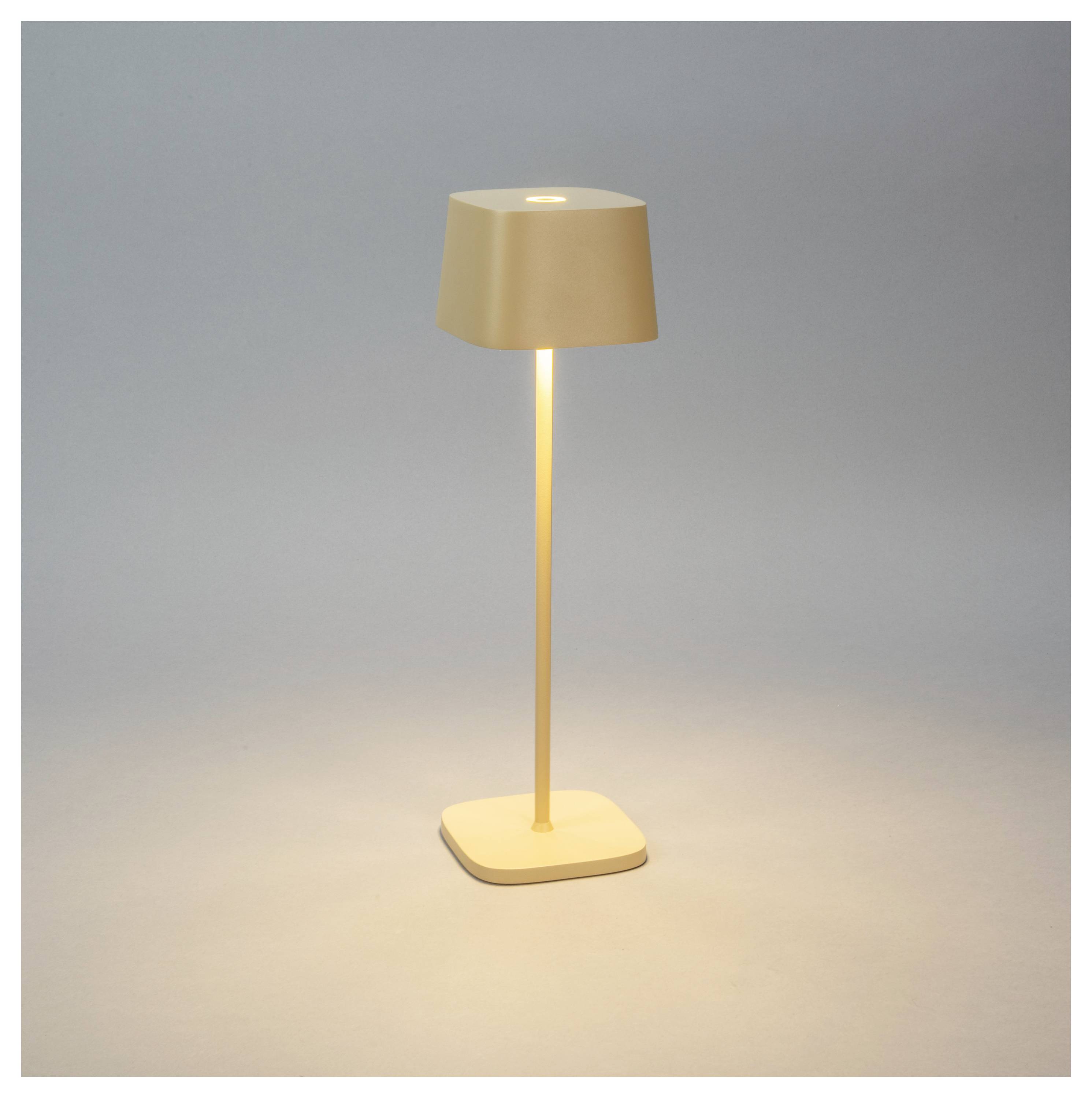 Konstsmide 7814-330 Capri LED-Akku-Tischlampe Sand