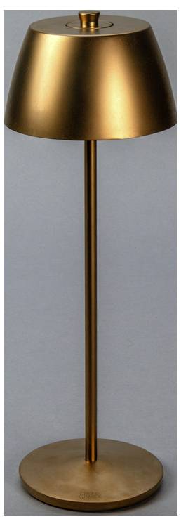 Konstsmide 7840-901 Eze LED-Akku-Tischlampe Kupfer matt