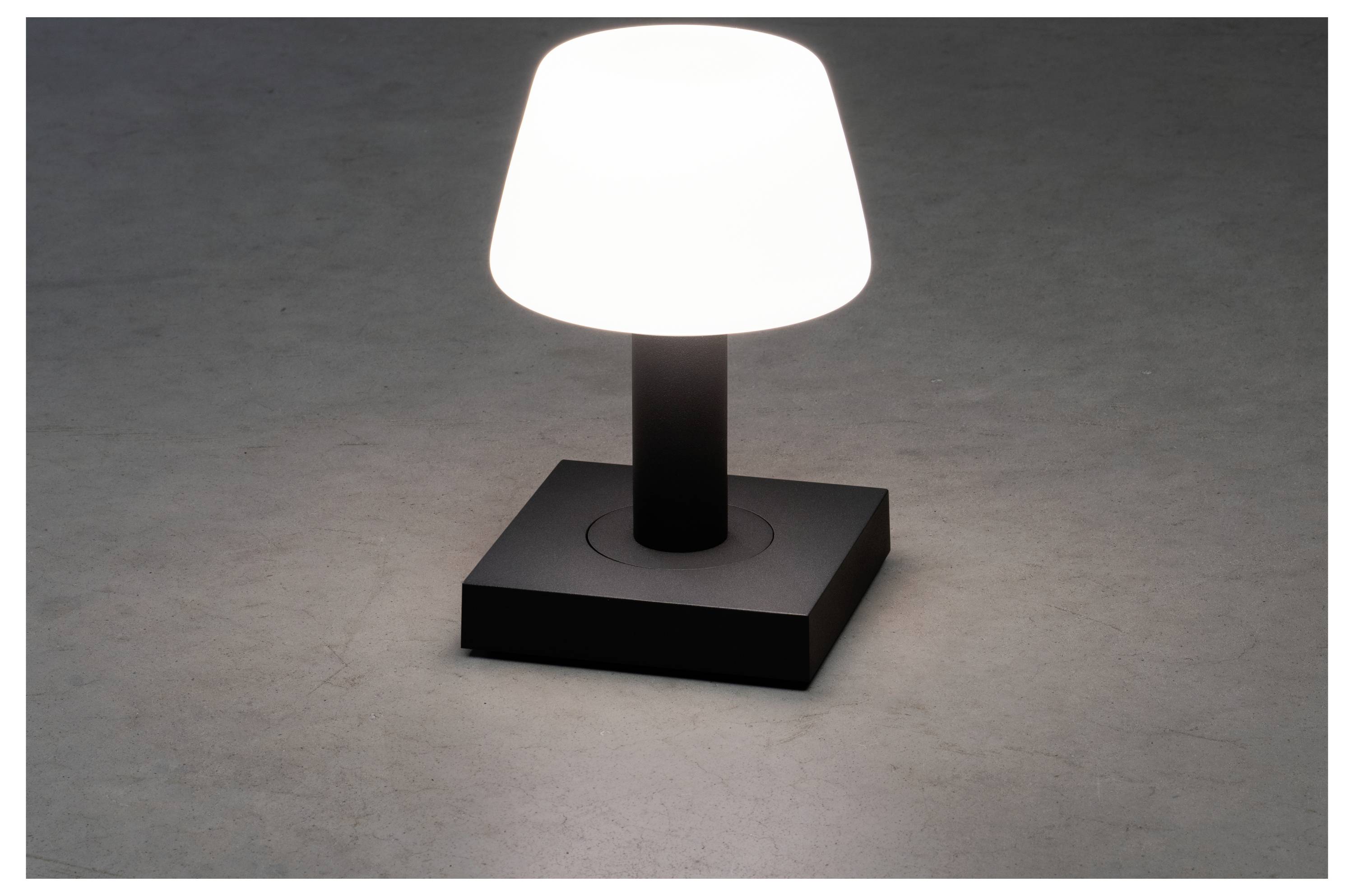 Konstsmide 7825-372 Monaco LED-Akku-Tischlampe Dunkelgrün