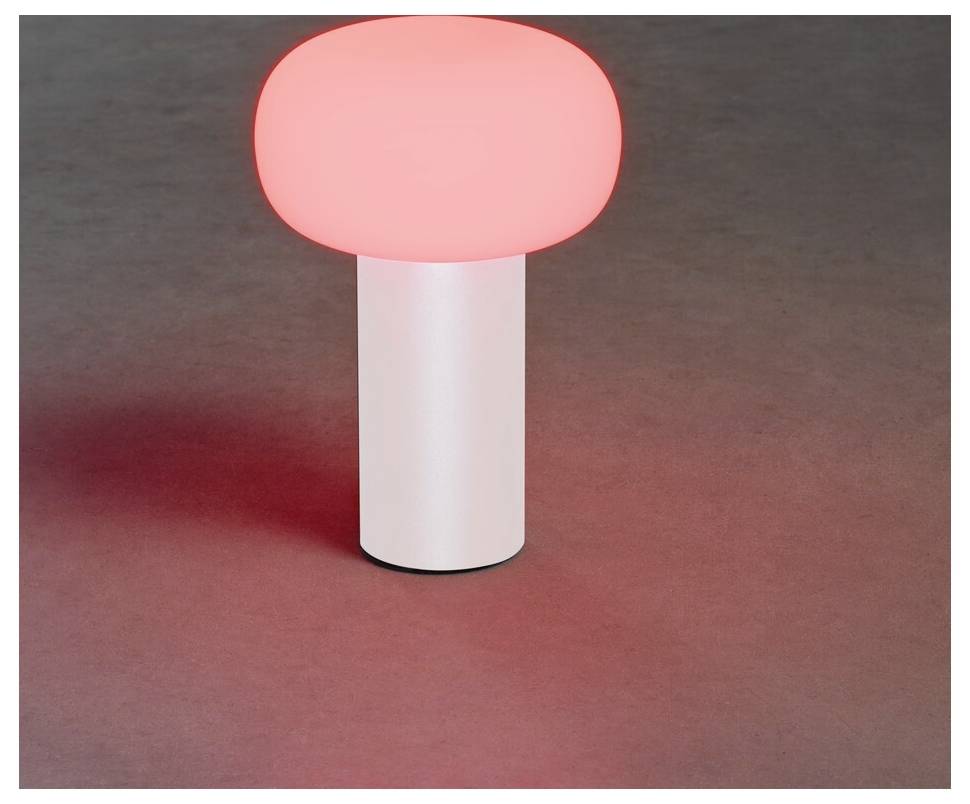 Konstsmide 7826-252 Antibes LED-Akku-Tischlampe Weiß