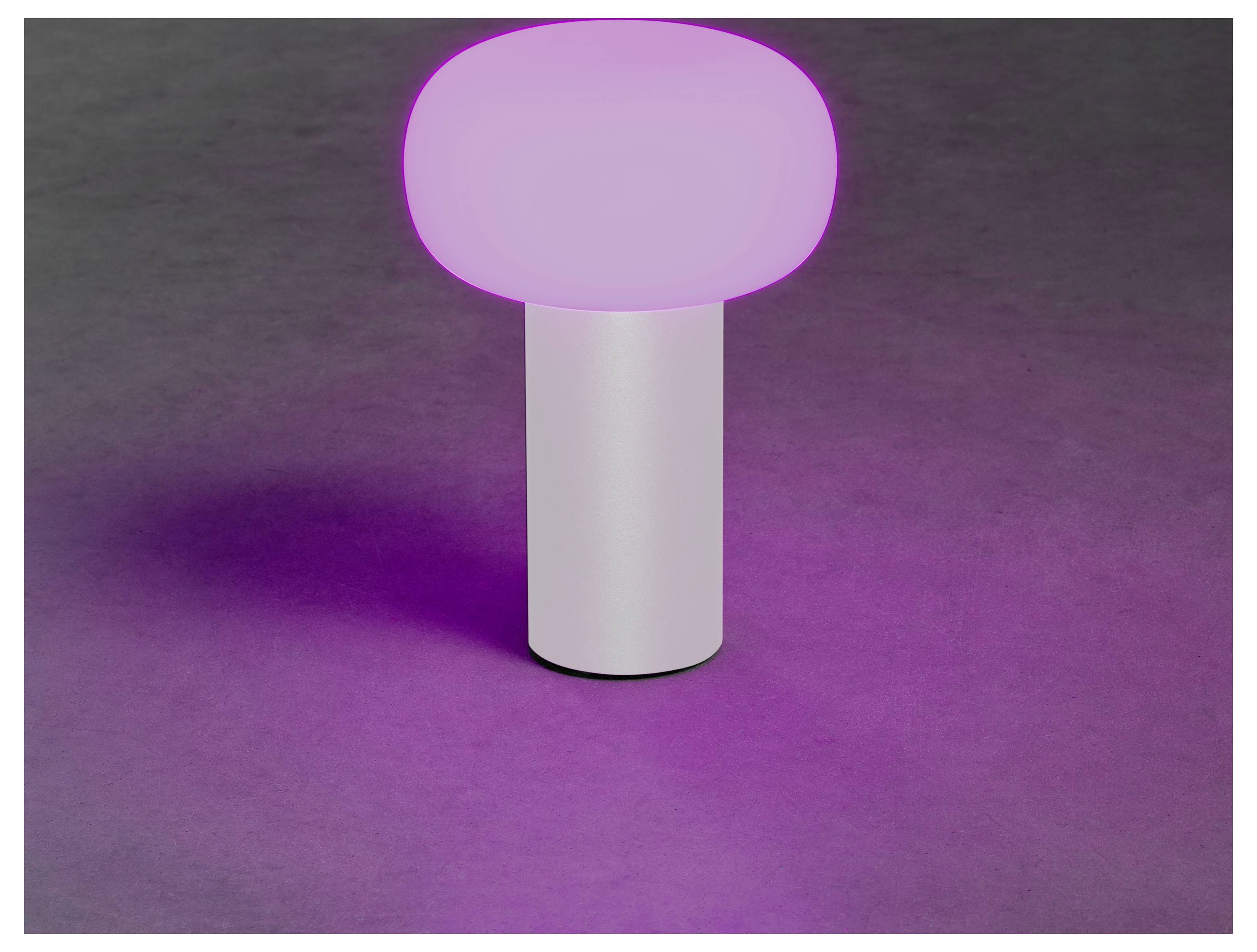 Konstsmide 7826-252 Antibes LED-Akku-Tischlampe Weiß