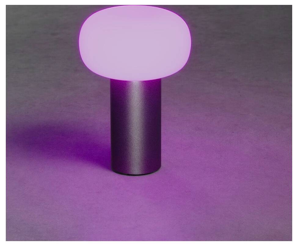 Konstsmide 7826-972 Antibes LED-Akku-Tischlampe Rost