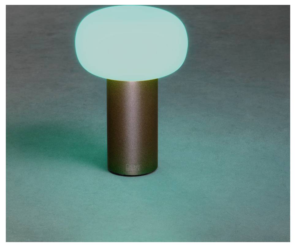 Konstsmide 7826-972 Antibes LED-Akku-Tischlampe Rost