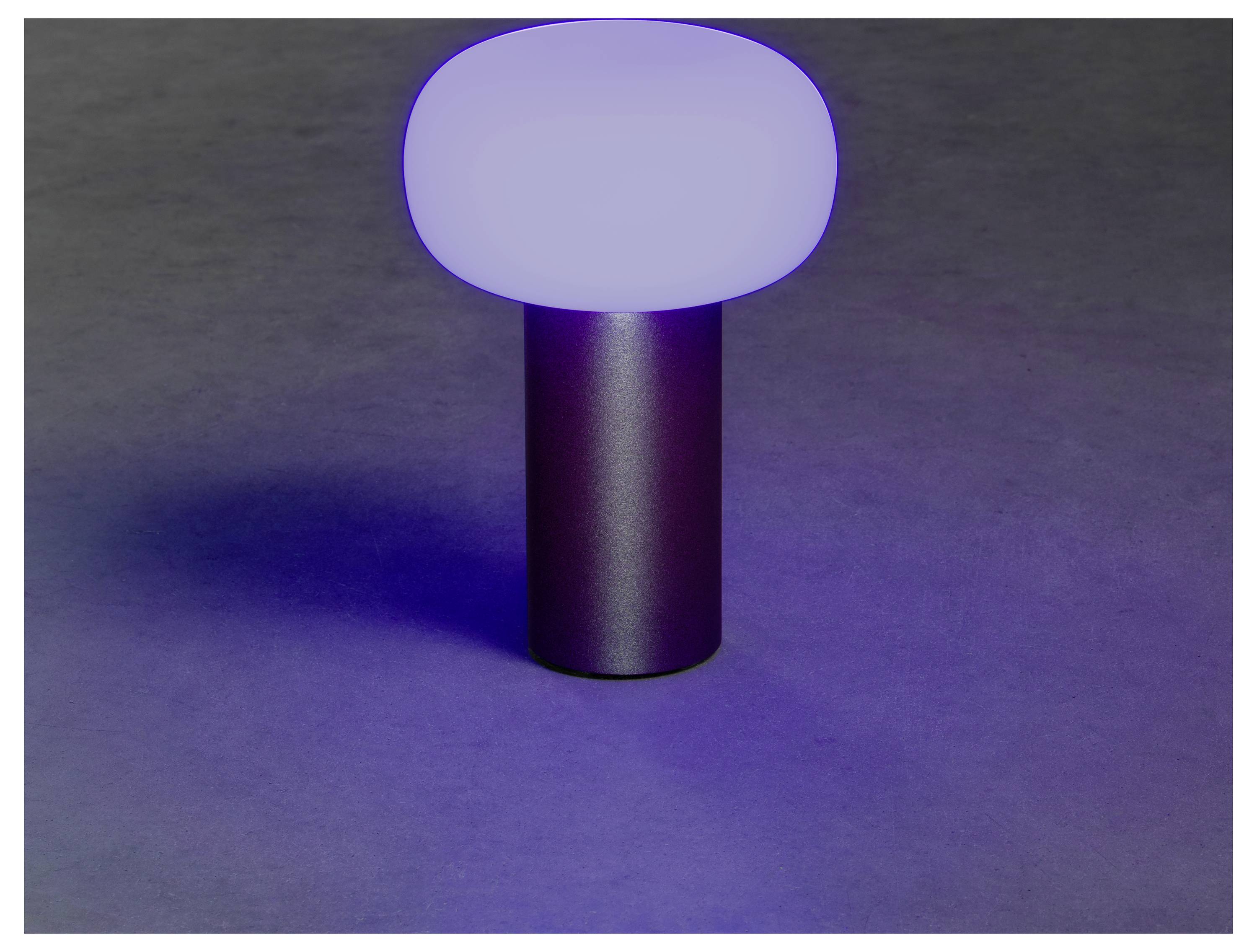 Konstsmide 7826-972 Antibes LED-Akku-Tischlampe Rost