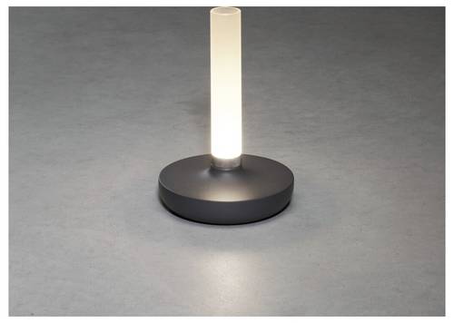 Konstsmide 7827-373 Biarritz LED-Akku-Tischlampe Dunkelgrün