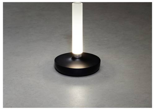 Konstsmide 7827-753 Biarritz LED-Akku-Tischlampe Schwarz