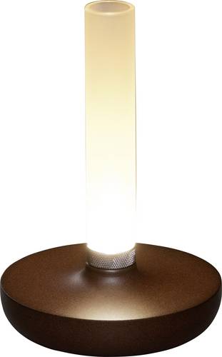 Konstsmide 7827-973 Biarritz LED-Akku-Tischlampe Rost