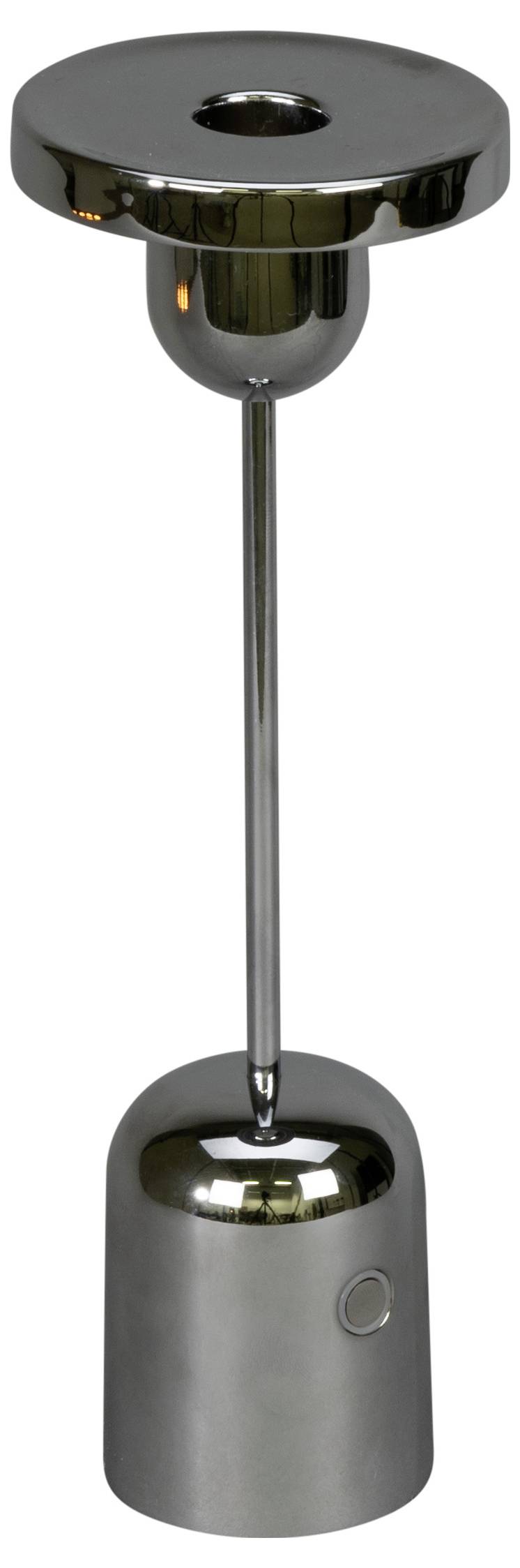 Konstsmide 7832-000 Cassis LED-Akku-Tischlampe Silber