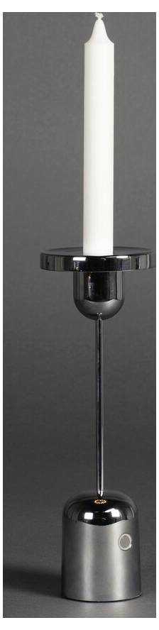 Konstsmide 7832-000 Cassis LED-Akku-Tischlampe Silber