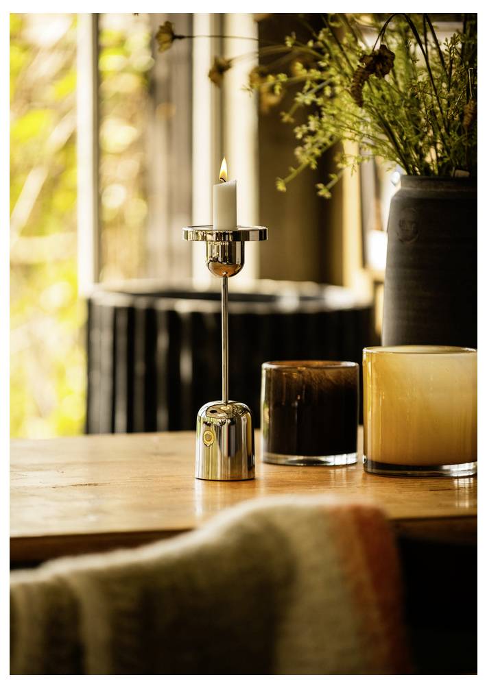 Konstsmide 7832-000 Cassis LED-Akku-Tischlampe Silber