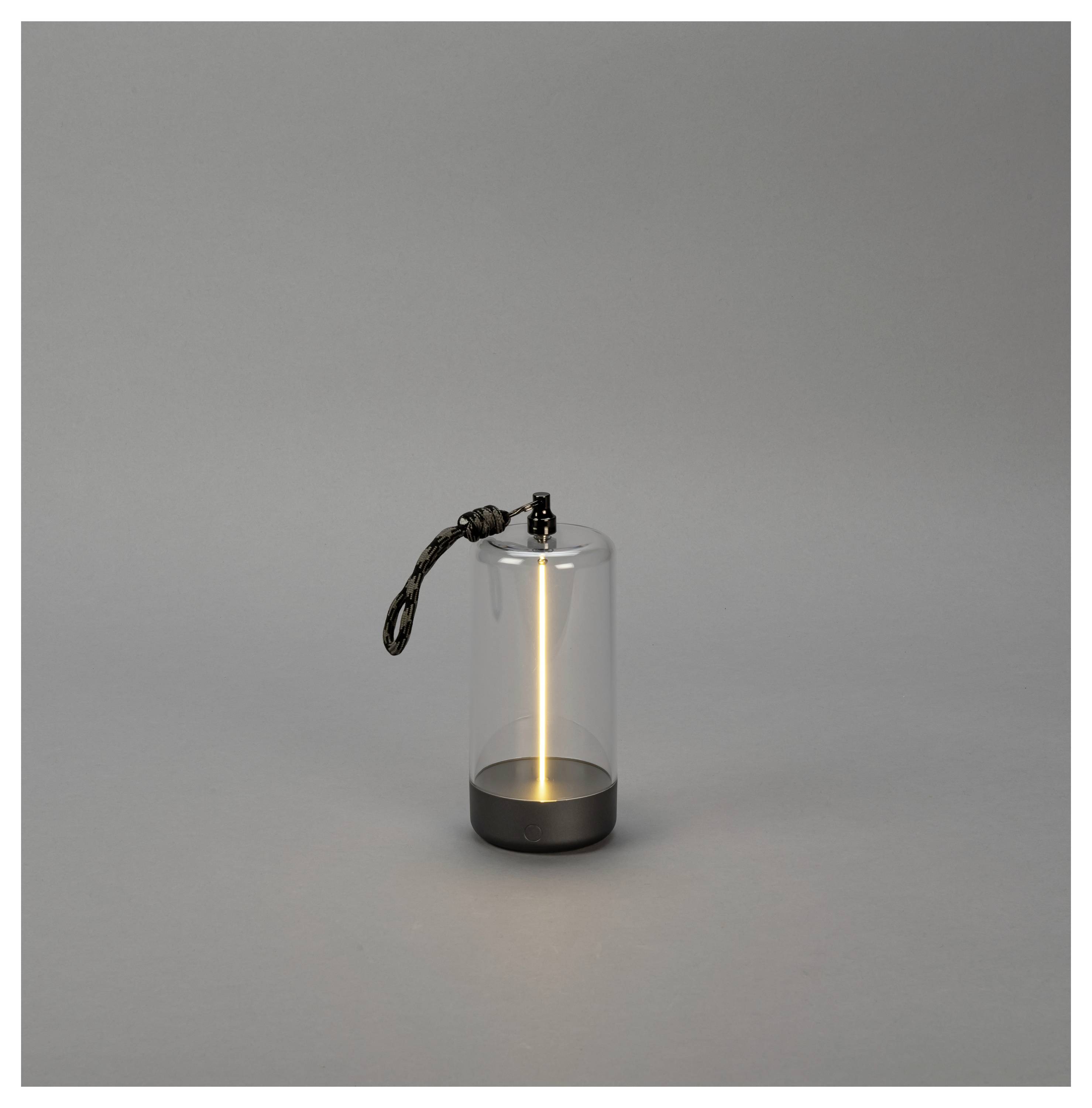 Konstsmide 7849-370 Edison XS LED-Akku-Tischlampe Dunkelgrün