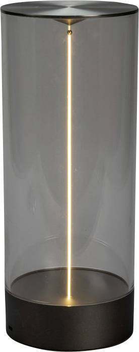 Konstsmide 7847-370 Edison L LED-Akku-Tischlampe Dunkelgrün