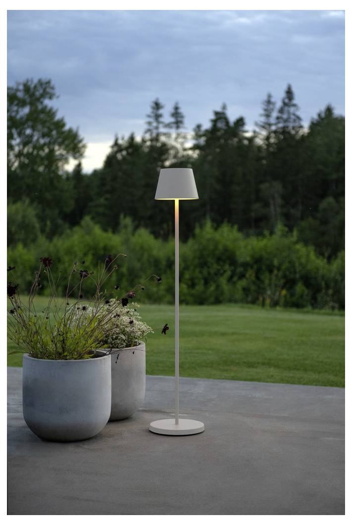 Konstsmide 7841-250 Pomezia Medium Außenstandleuchte LED LED Weiß