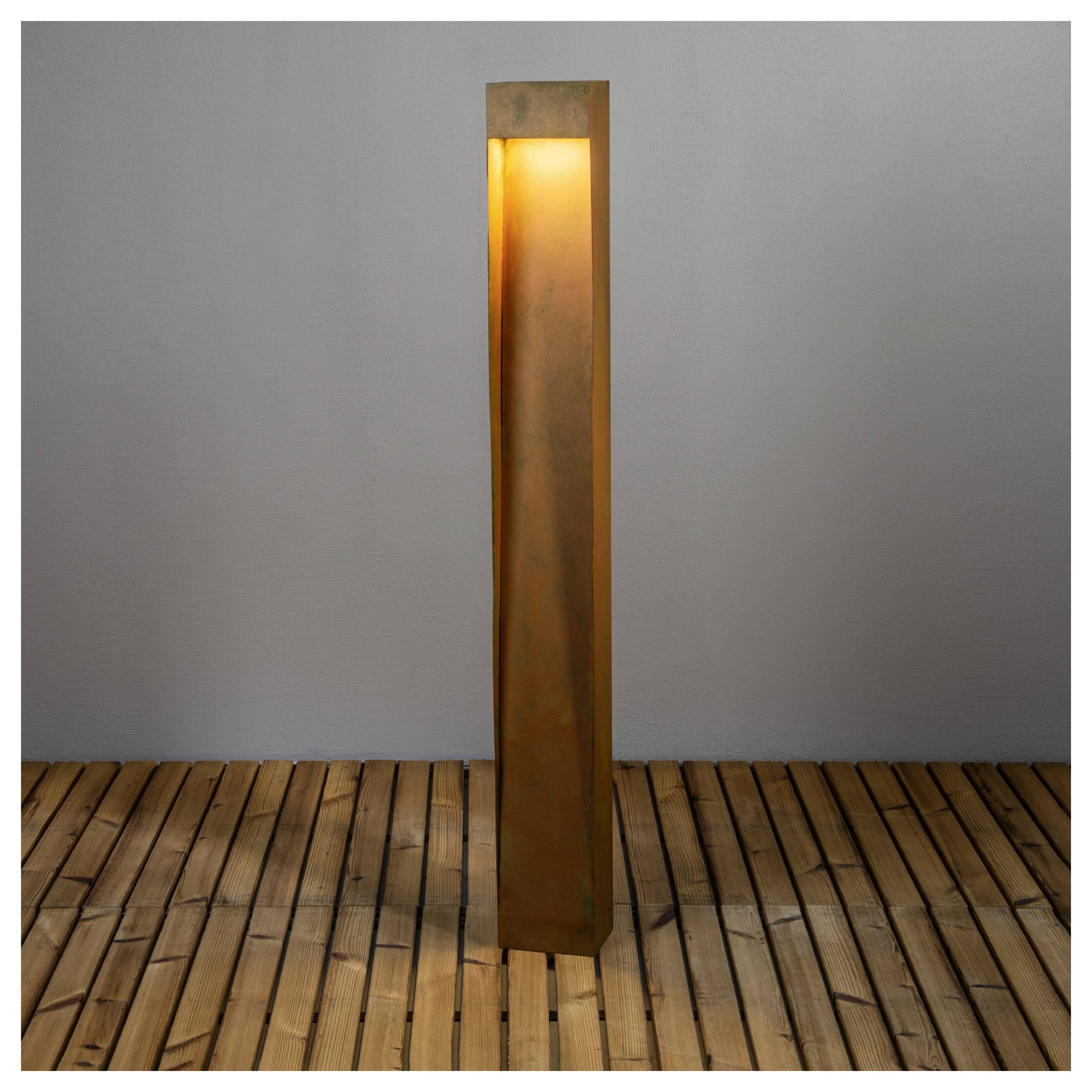 Konstsmide 7360-970 Rho Außenstandleuchte EEK: F (A - G) 8W Rost