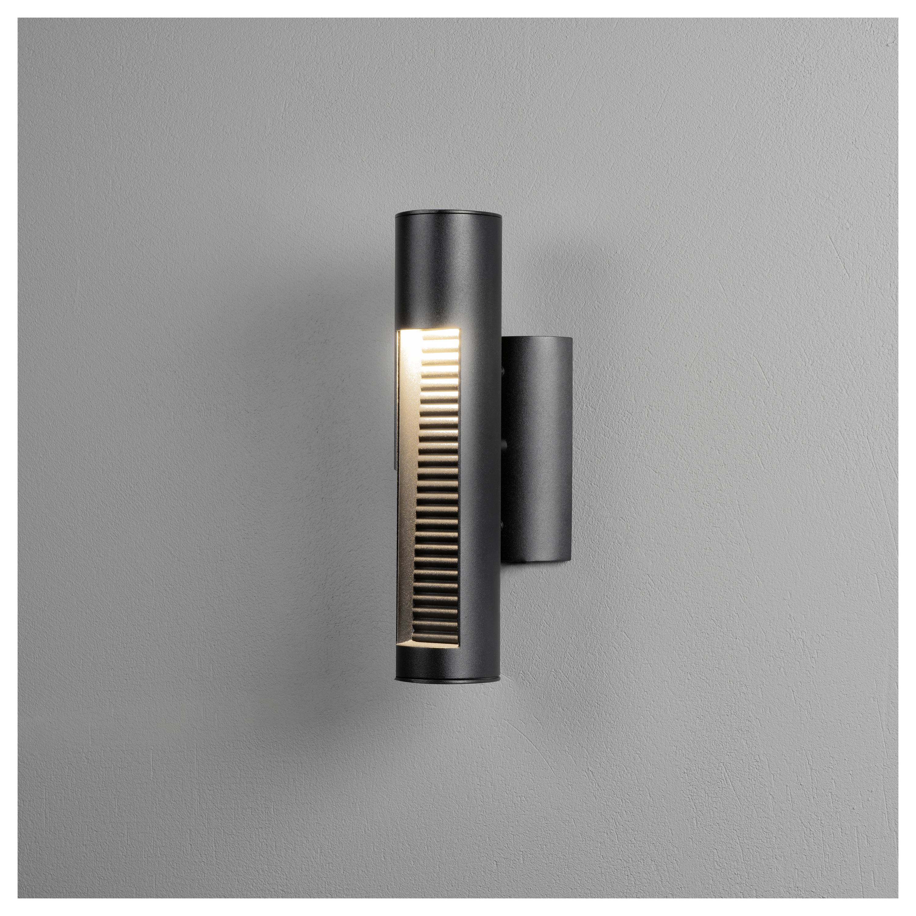 Konstsmide Udine 7536-750 LED-Außenwandleuchte EEK: G (A - G) LED LED 12W Schwarz