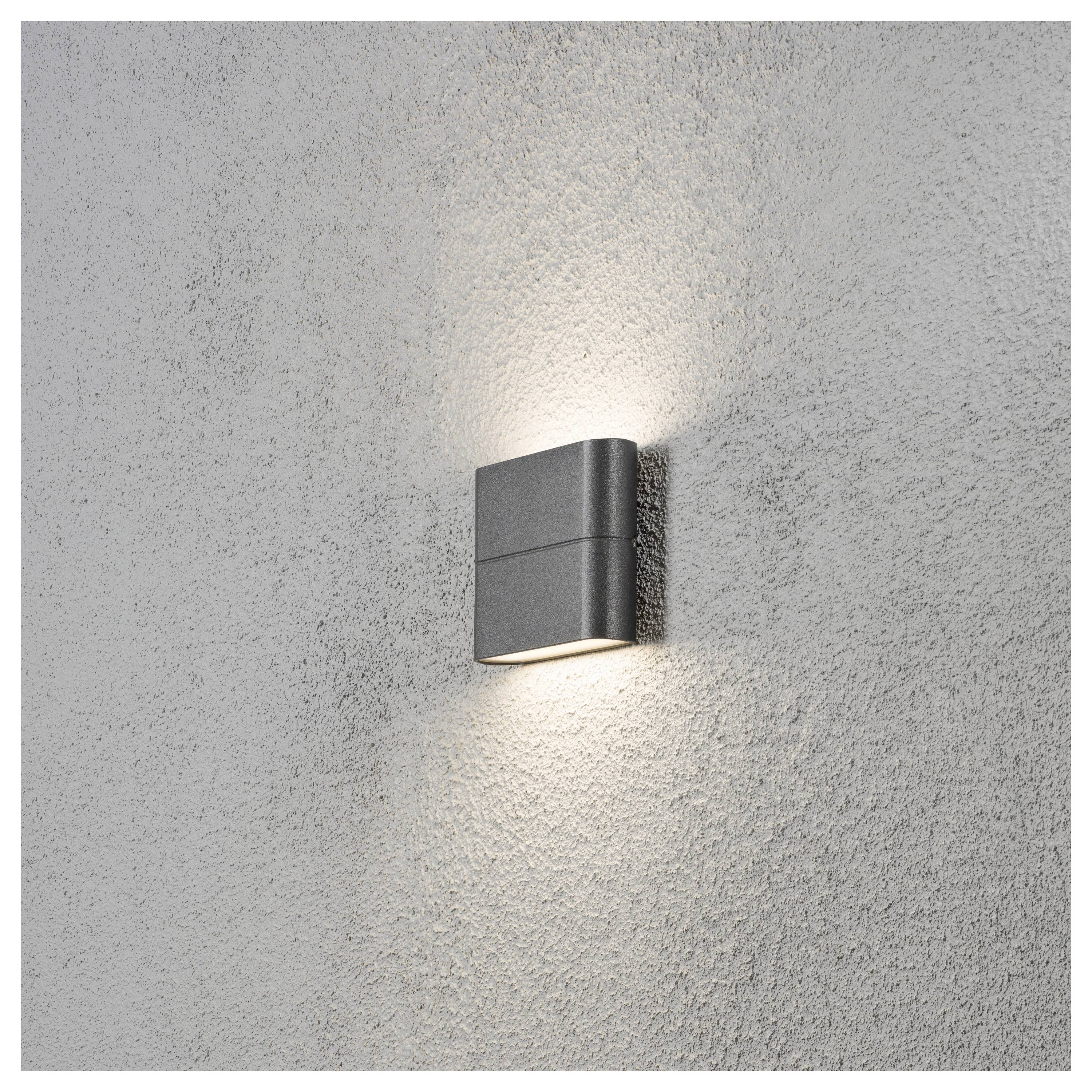 Konstsmide Chieri 7972-370 LED-Außenwandleuchte EEK: G (A - G) LED 6W Anthrazit