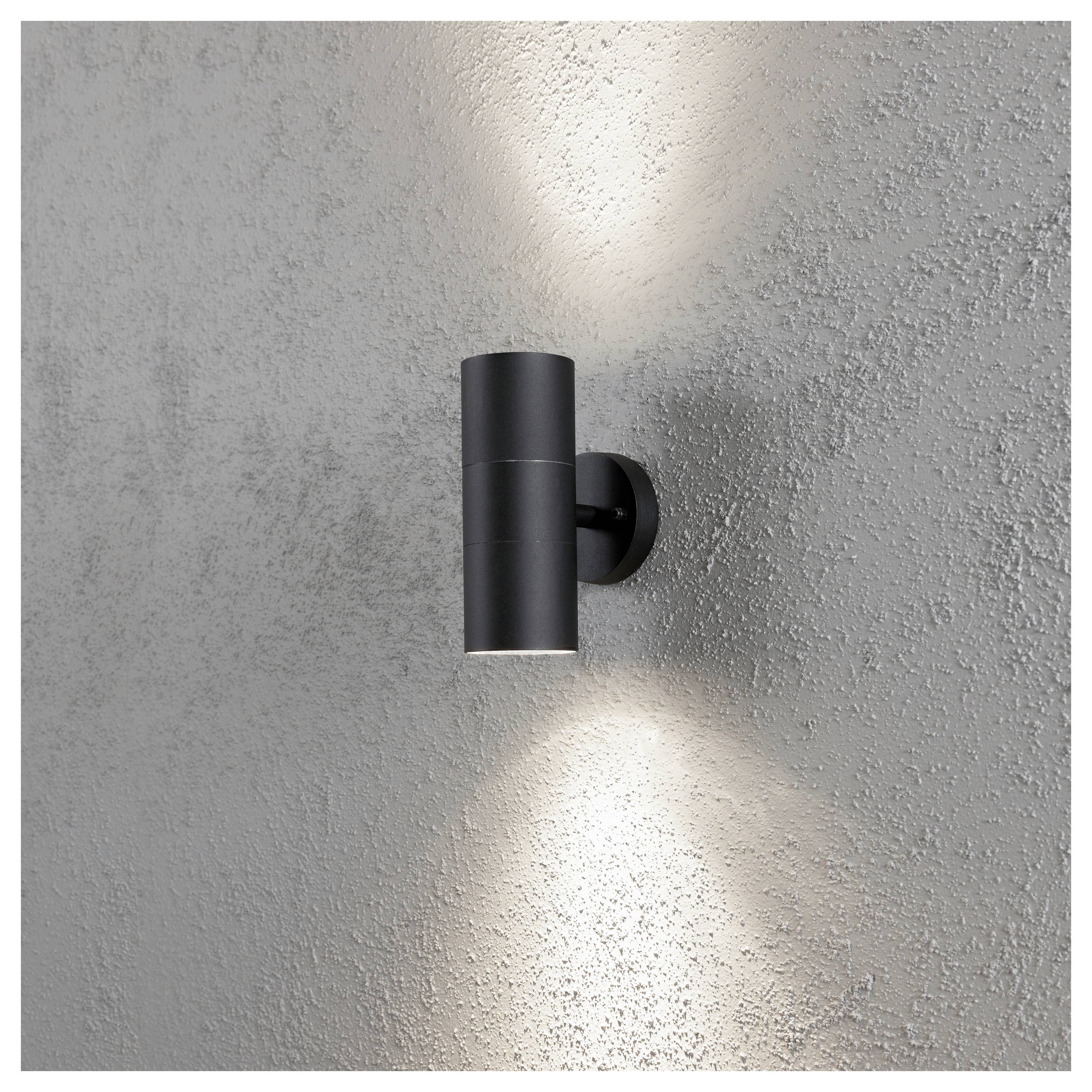 Konstsmide Modena 7656-750 Außenwandleuchte GU10 70W Schwarz