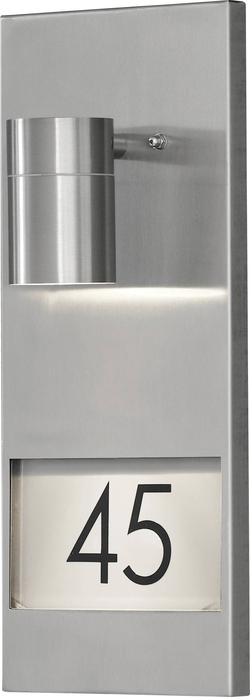 Konstsmide Modena 7655-000 Hausnummernleuchte GU10 35W Edelstahl