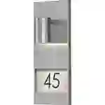 Konstsmide Modena 7655-000 Hausnummernleuchte GU10 35W Edelstahl Konstsmide Modena 7655-000 Hausnummernleuchte GU10 35W Edelstahl
