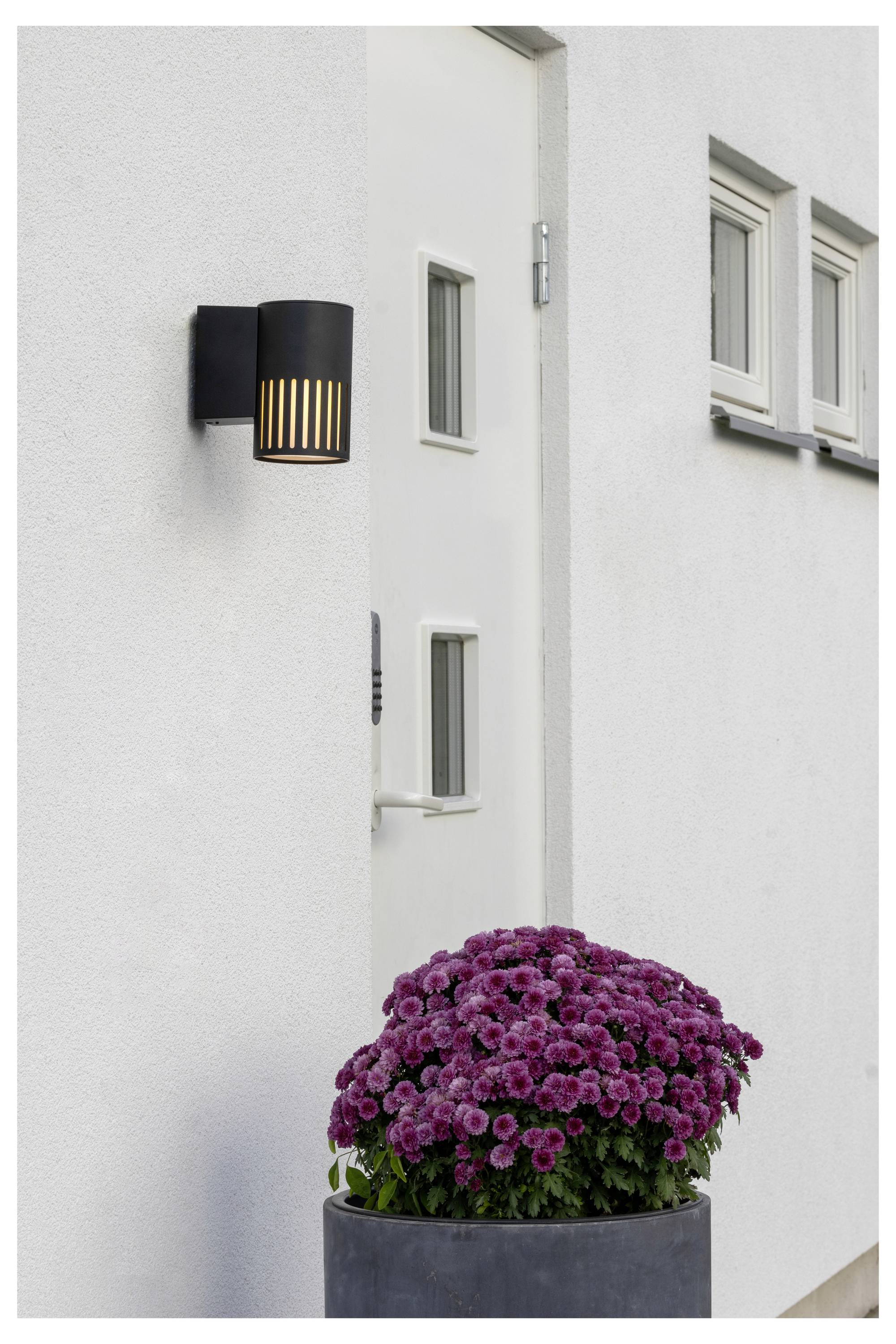 Konstsmide Pistoia 7357-752 Außenwandleuchte E27 15W Schwarz