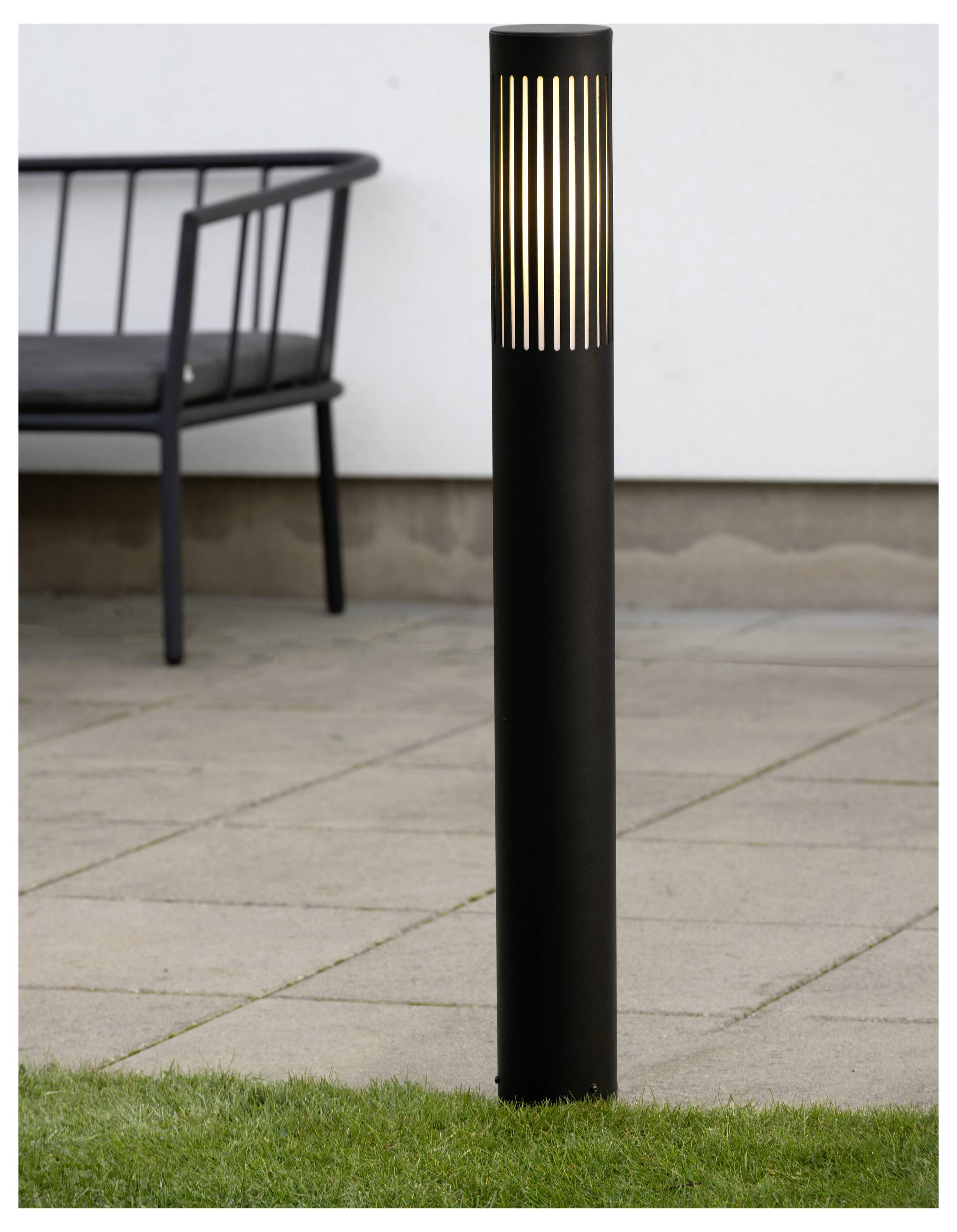 Konstsmide 7358-752 Pistoia Außenstandleuchte E27 15W Schwarz