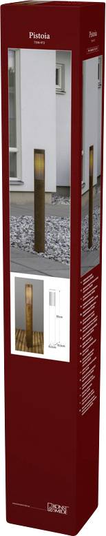 Konstsmide 7358-972 Pistoia Außenstandleuchte E27 15W Rost