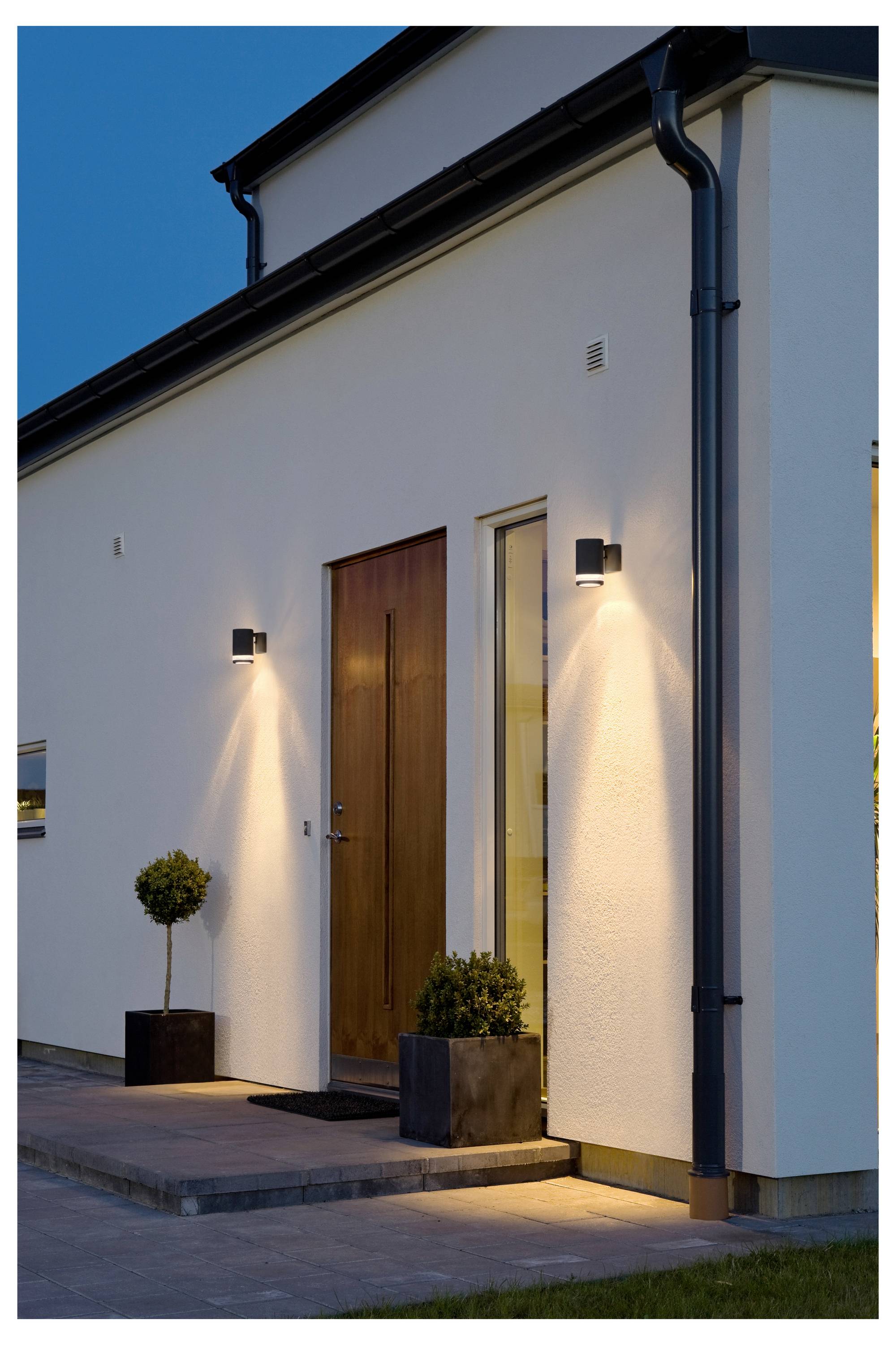 Konstsmide Modena 7511-750 Außenwandleuchte GU10 35W Schwarz