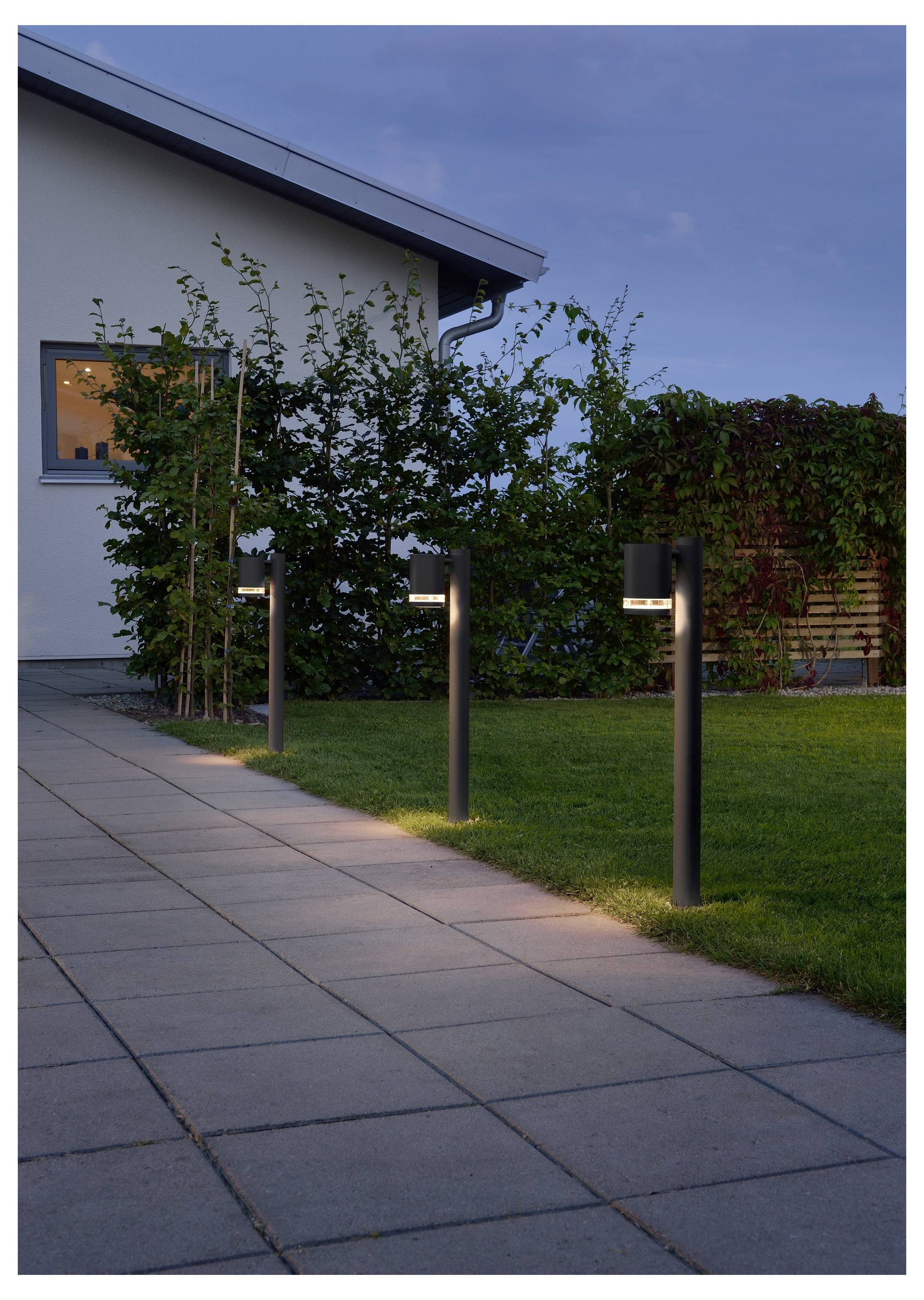 Konstsmide 7517-750 Modena Außenstandleuchte GU10 35W Schwarz