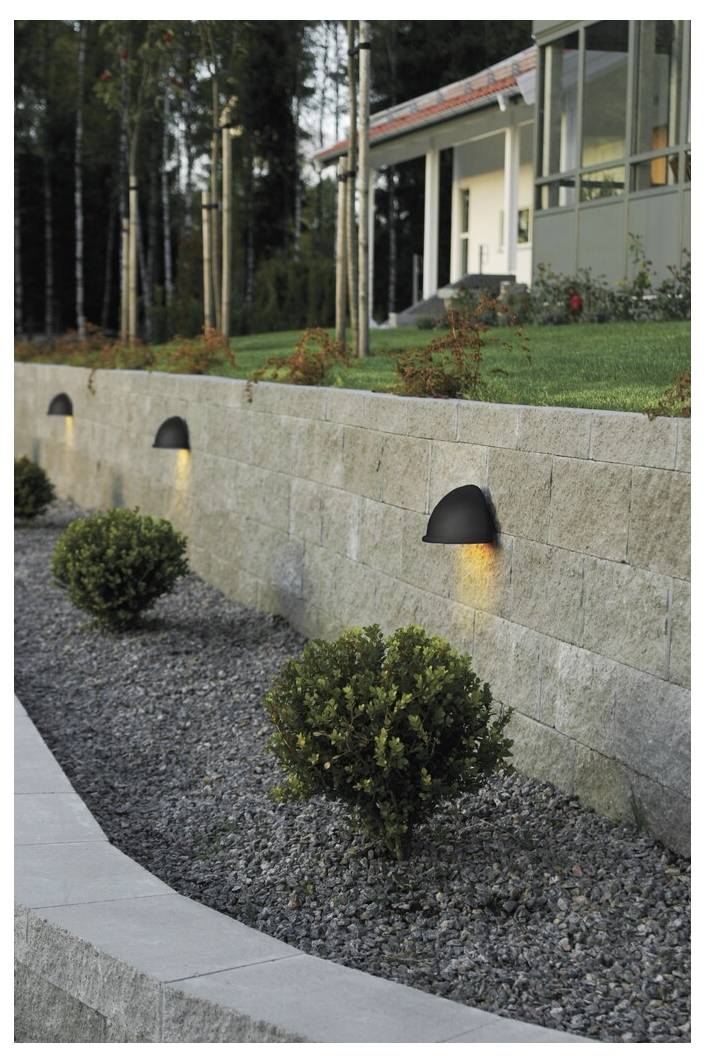 Konstsmide Torino 7326-750 Außenwandleuchte E27 40W Schwarz