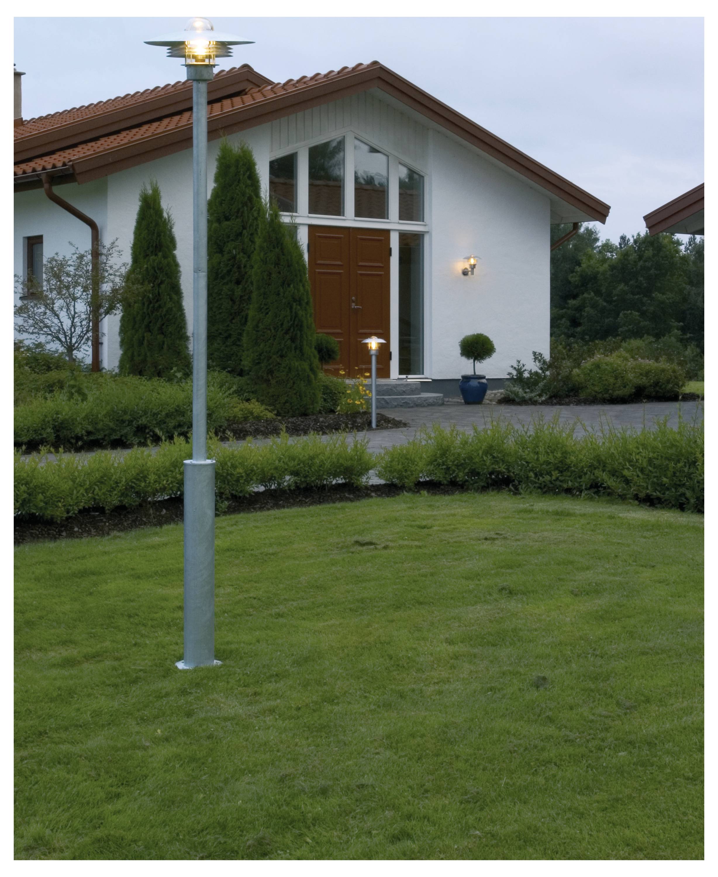 Konstsmide Modena 7300-320 Außenwandleuchte E27 60W Galvanisiert