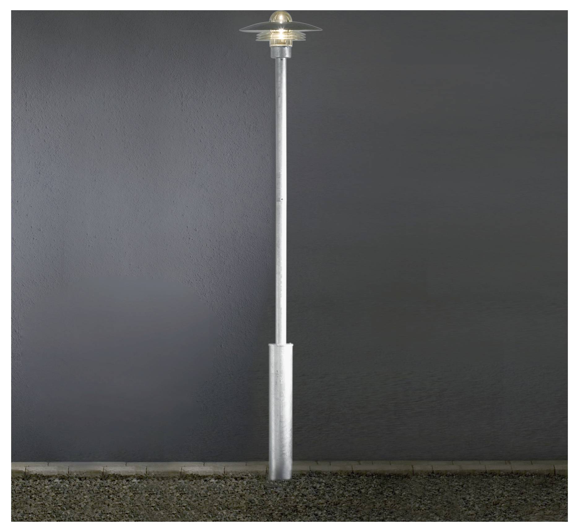 Konstsmide 7336-320 Modena Außenstandleuchte E27 60W Galvanisiert